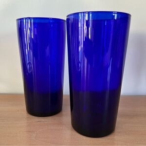 Blue Cobalt 18oz Tumblers